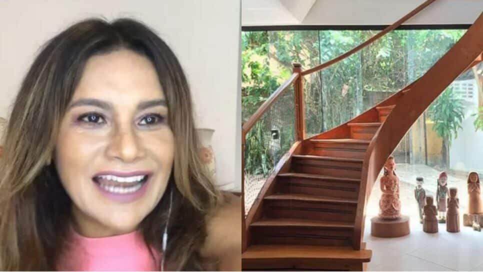 Dira Paes e sua casa sustentável