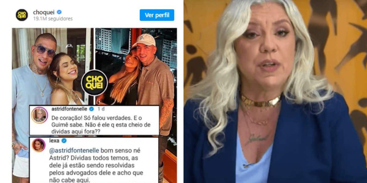 bbb23 Lexa dá resposta ríspida em apresentadora que criticou MC Guimê e cita até advogados Bom senso, né