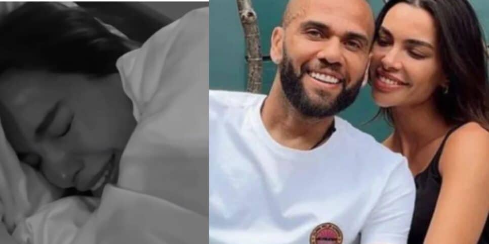 Se divorciando de Daniel Alves, ex-esposa surge aos prantos nas redes sociais Dói