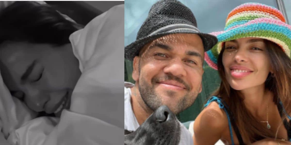 Se divorciando de Daniel Alves, ex-esposa surge aos prantos nas redes sociais Dói