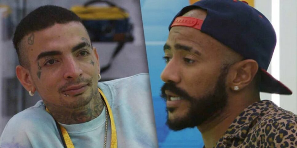 BBB23 - Após entregar liderança para Guimê, Ricardo reclama de patrocinador (Foto: Reprodução / Globoplay)