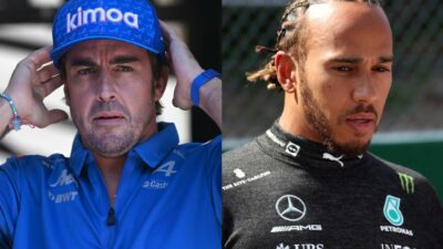 Imagem do post Fernando Alonso zomba de Lewis Hamilton: “Memória curta, deve estar envelhecendo”