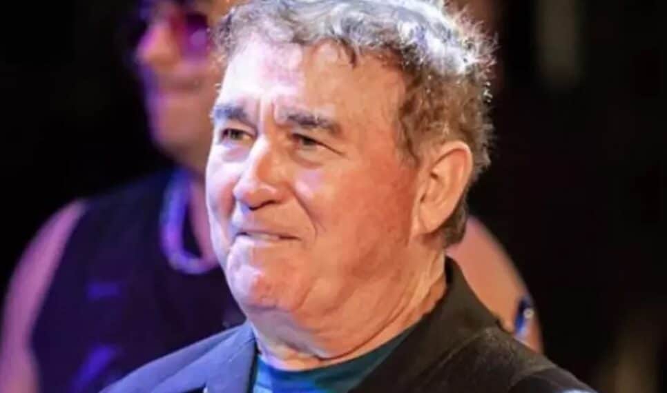 O cantor Amado Batista nos palcos