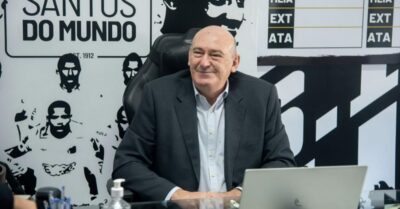 Imagem do post DIMINUIU? Andrés Rueda abre o peito, revela quanto o Santos tem em caixa e torcida fica indignada