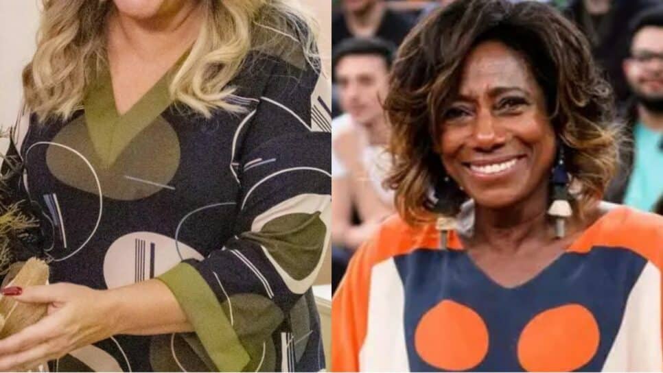 Atriz da Globo e Glória Maria