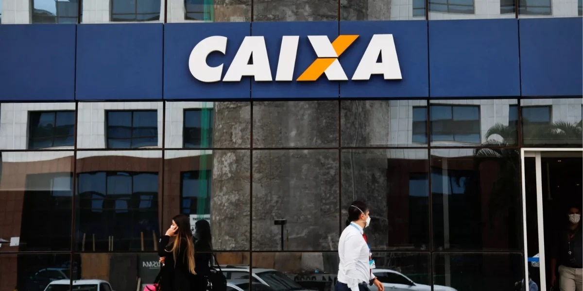 Fachada de uma agência da Caixa Econômica Federal