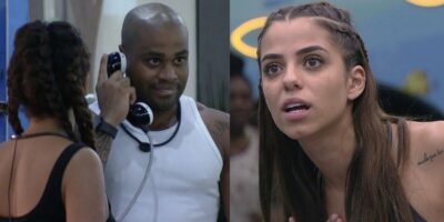 Imagem do post BBB23 – Cezar Black atende Big Fone, se livra da berlinda e condena Key de vez ao paredão