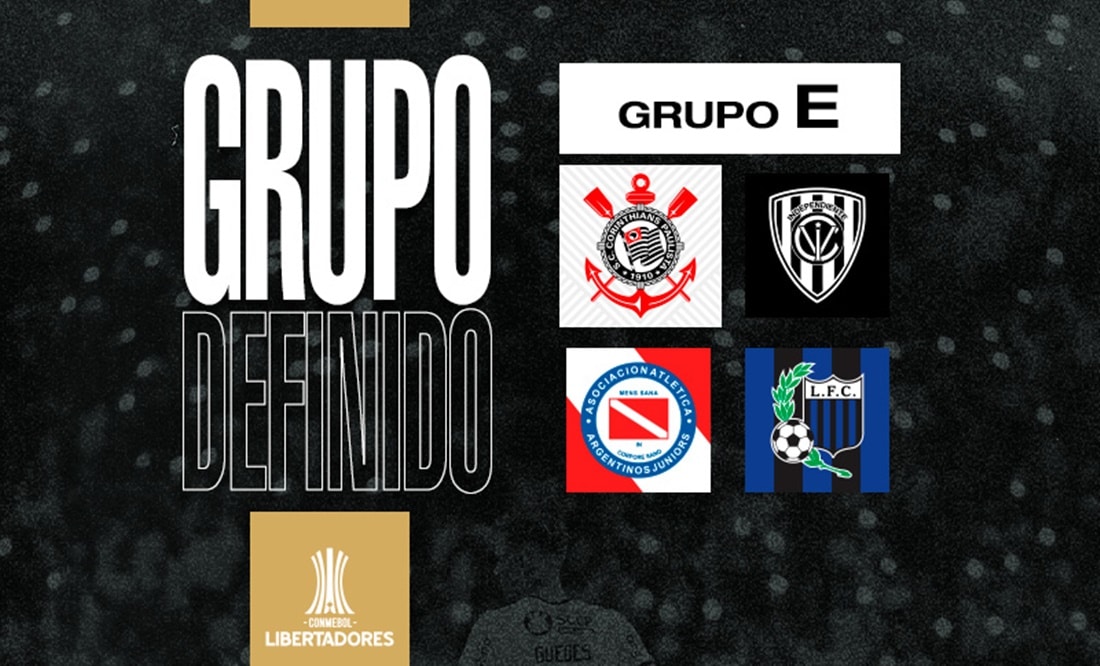 Os times que disputarão contra o Coringão no Grupo E da Libertadores 