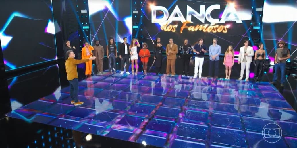 Participantes do Dança dos Famosos (Foto: Reprodução/Globo)