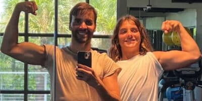 Daniel Cady em foto ao lado do filho (Imagem: Reprodução/Instagram)