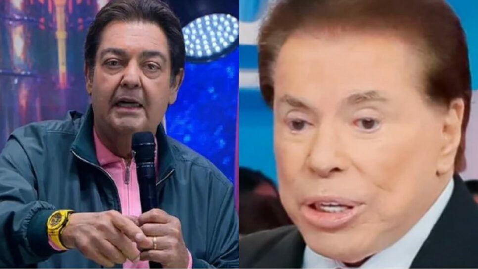 Faustão e Silvio Santos