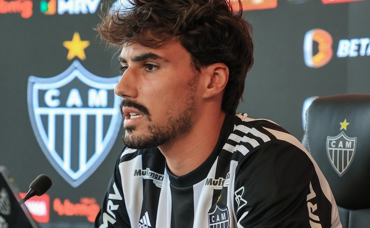 Jogador atualmente faz parte do Atlético-MG (Foto: Reprodução)