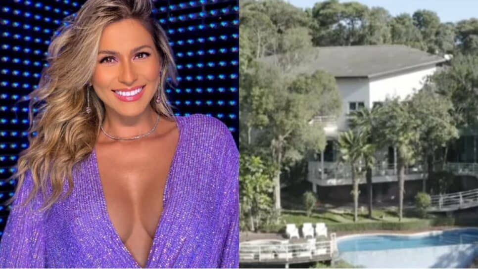 Lívia Andrade e sua linda mansão