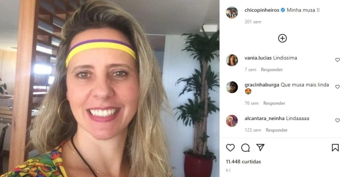 O ex-Globo publicou uma foto de sua amada sem escrever nada na legenda em seu perfil nas redes sociais