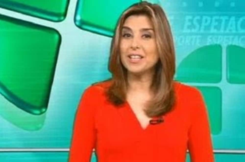 A antga apresentadora do Esporte Espetacular, da Globo