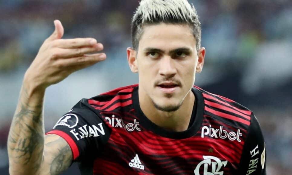 Pedro, do Flamengo, em campo
