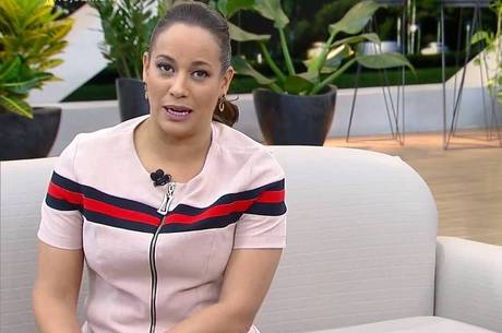 Renata Alves expôs triste notícia de apresentador da Globo (Foto: Reprodução)