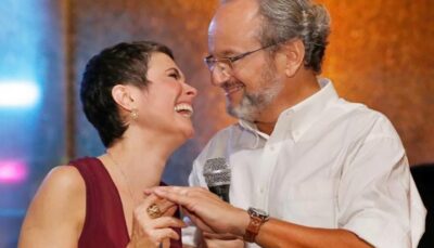 Sandra Annenberg e seu marido, Ernesto Paglia (Foto: Reprodução/ Instagram)