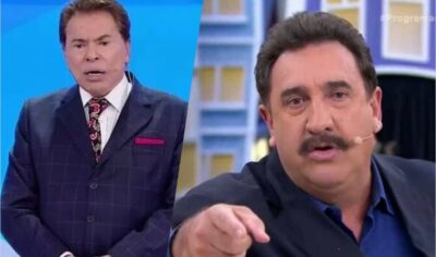 Imagem do post Silvio Santos acabou pegando Ratinho de surpresa ao cobrar dívida do apresentador: “Não me entregou”