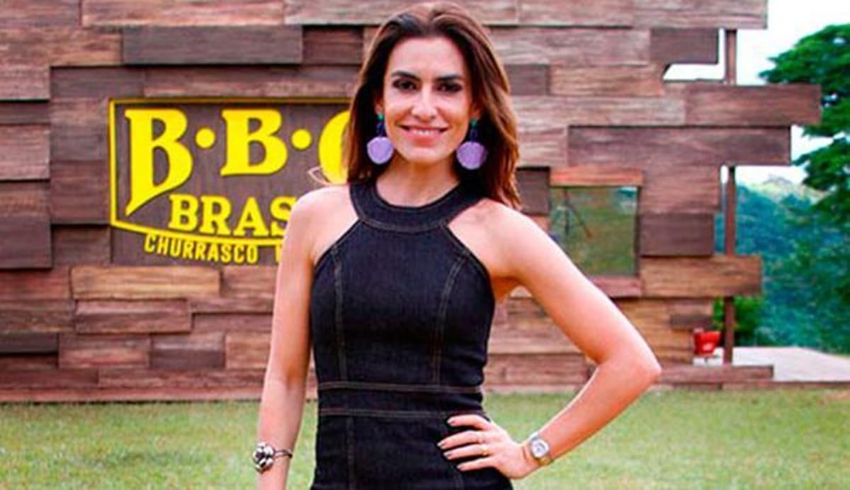 A apresentadora comandou o BBQ Brasil: Churrasco na Brasa no canal de Silvio Santos 