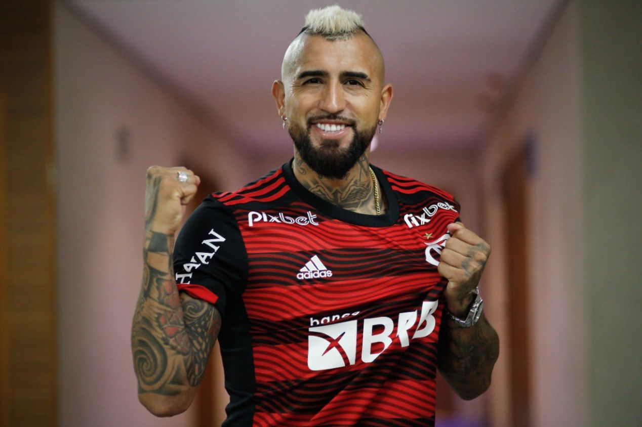 Jogador conseguiu mudar sua situação dentro do Flamengo (Foto: Reprodução)