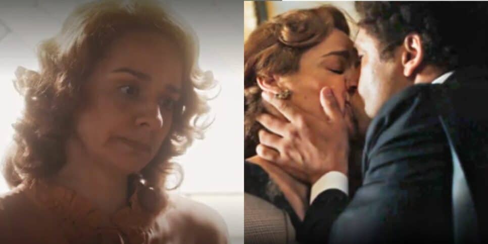 Amor Perfeito Elza desmaia após ser flagrada por Fabiano e vai às pressas para o hospital