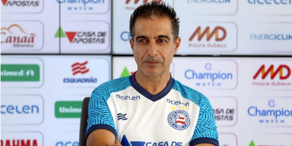 Renato Paiva, técnico do Bahia, fala sobre a conquista do time (Imagem Reprodução Internet)