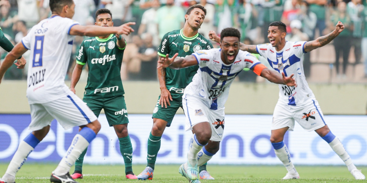 Água Santa vence Palmeiras no primeiro duelo da final do Paulistão (Imagem Reprodução Internet)