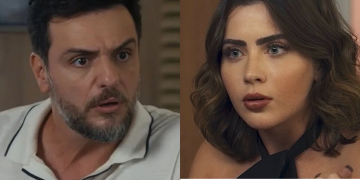 Chiara fica cara a cara com Moretti na trama da Globo (Foto: Reprodução)