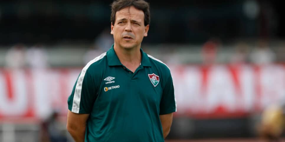 Fernando Diniz técnico do Fluminense autorizou transferência de jogador (Imagem Reprodução Internet)