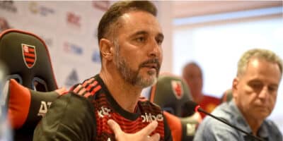 Vitor Pereira, ex-técnico do Flamengo (Foto: Reprodução/ CRF)