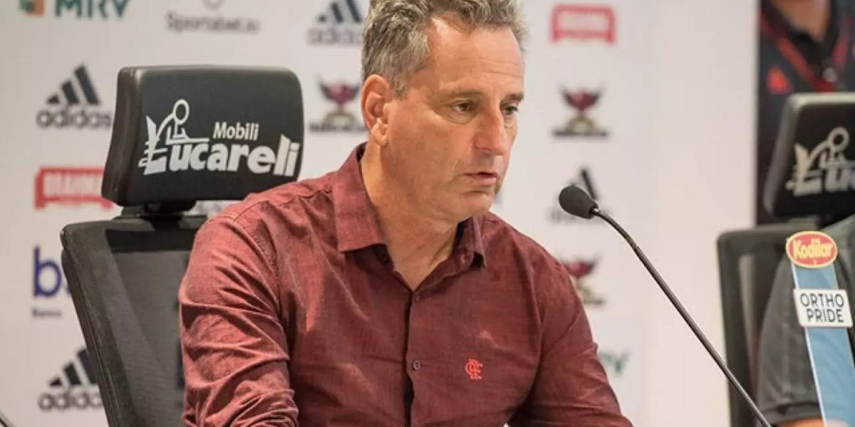 Rodolfo Landim, Presidente do Flamengo (Imagem Reprodução Internet)