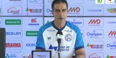 Renato Paiva, técnico do Bahia, vira chacota dos torcedores do Botafogo (Imagem Reprodução Internet)