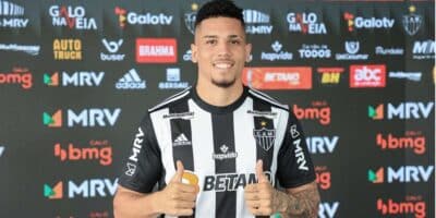 Paulinho, atacante do Atlético-MG (Imagem Reprodução Internet)