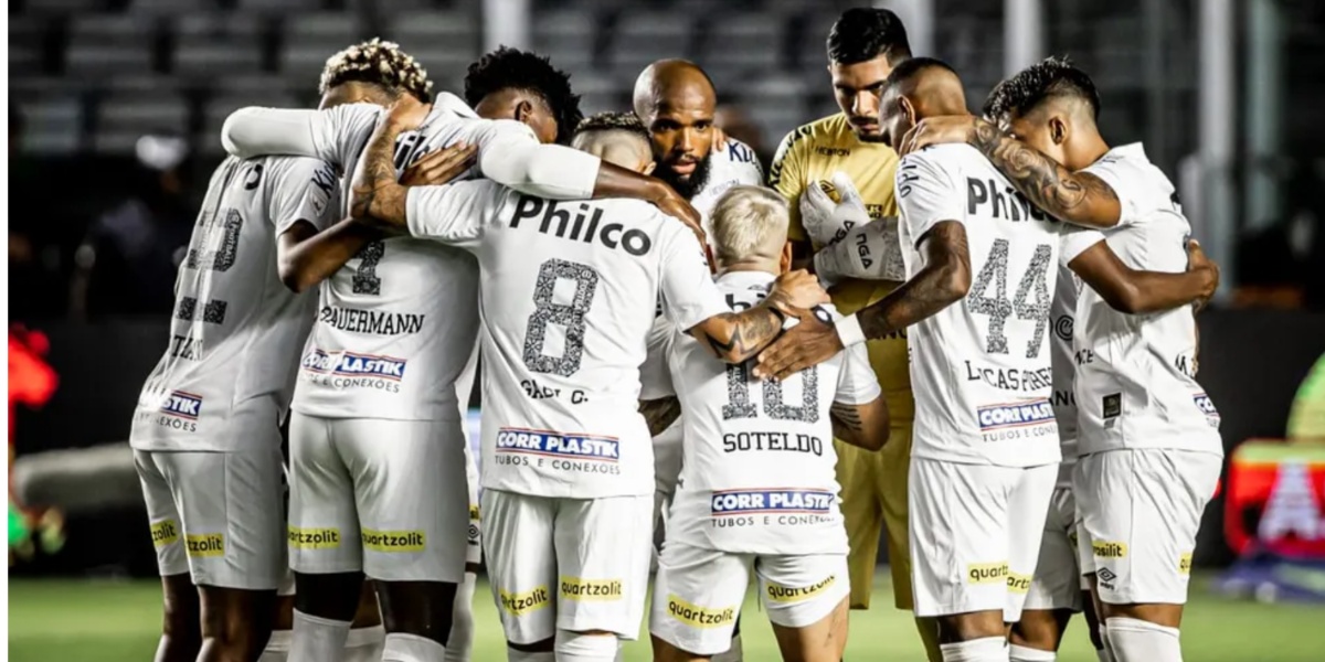 Time do Santos (Imagem Reprodução Internet)