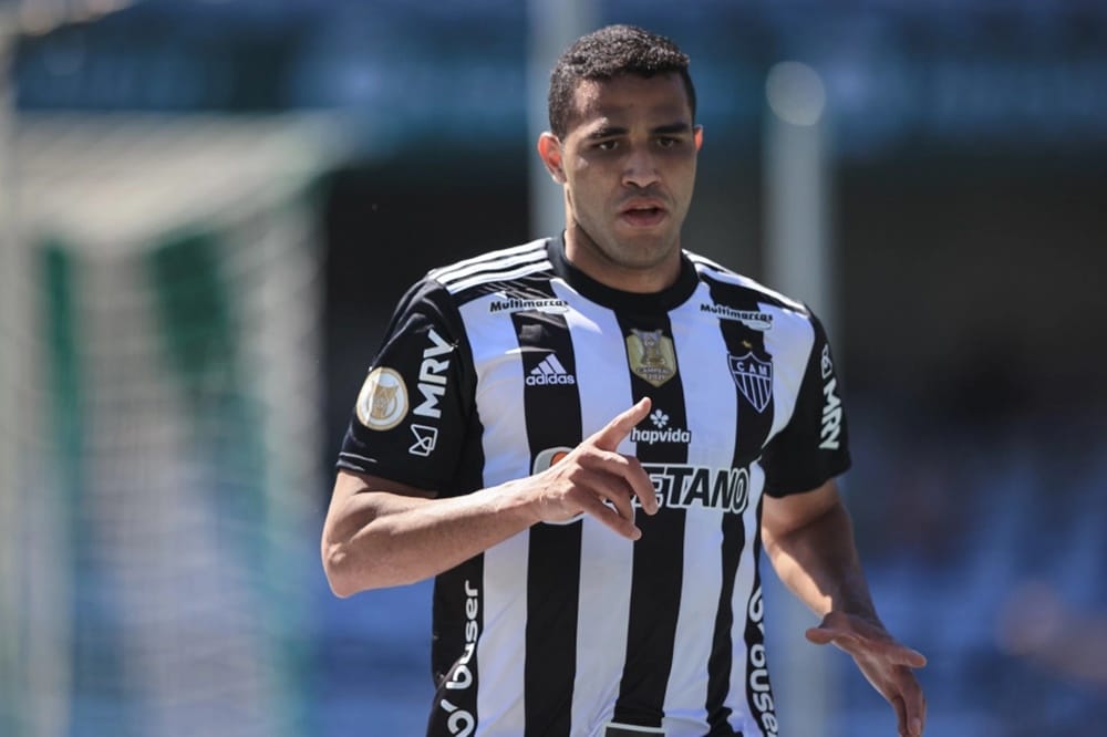 Alan Kardec joga pelo Atlético-MG e não voltará ao Santos nesta temporada 