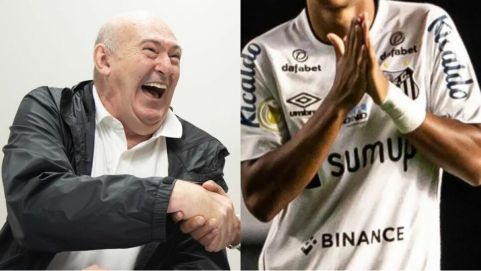 Andres Rueda animado com venda e atacante milionário do Santos