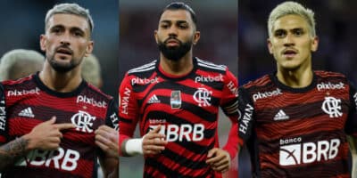 Imagem do post Flamengo terá que pagar mais de R$ 200 milhões por contratações de Gabigol, Arrascaeta e Pedro