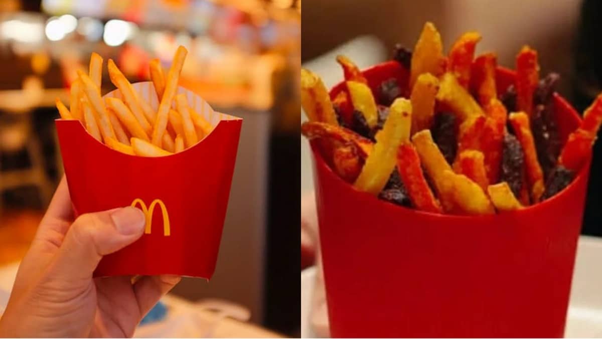 As tradicionais batatas fritas do McDonald's podem ser substituídas por um combinado de vegetais fritos