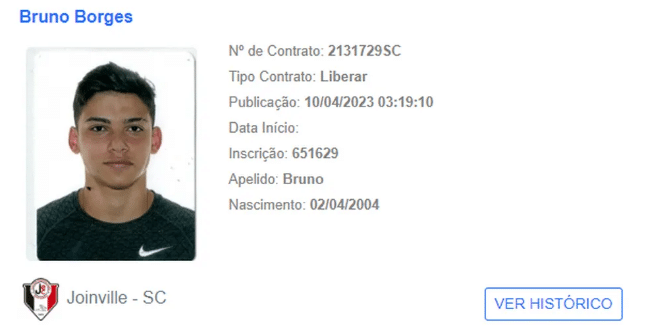 O famoso jogador do Joinville teve seu contrato reincidido após acidente fatal com duas vítimas no interior de São Paulo (Foto: Reprodução) 