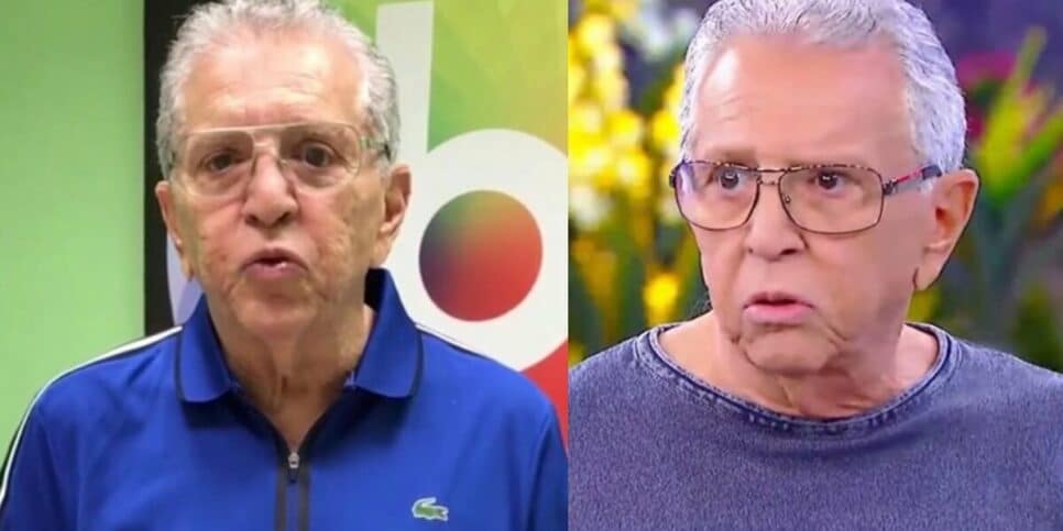Carlos Alberto de Nóbrega no SBT (Foto: Reprodução / SBT)