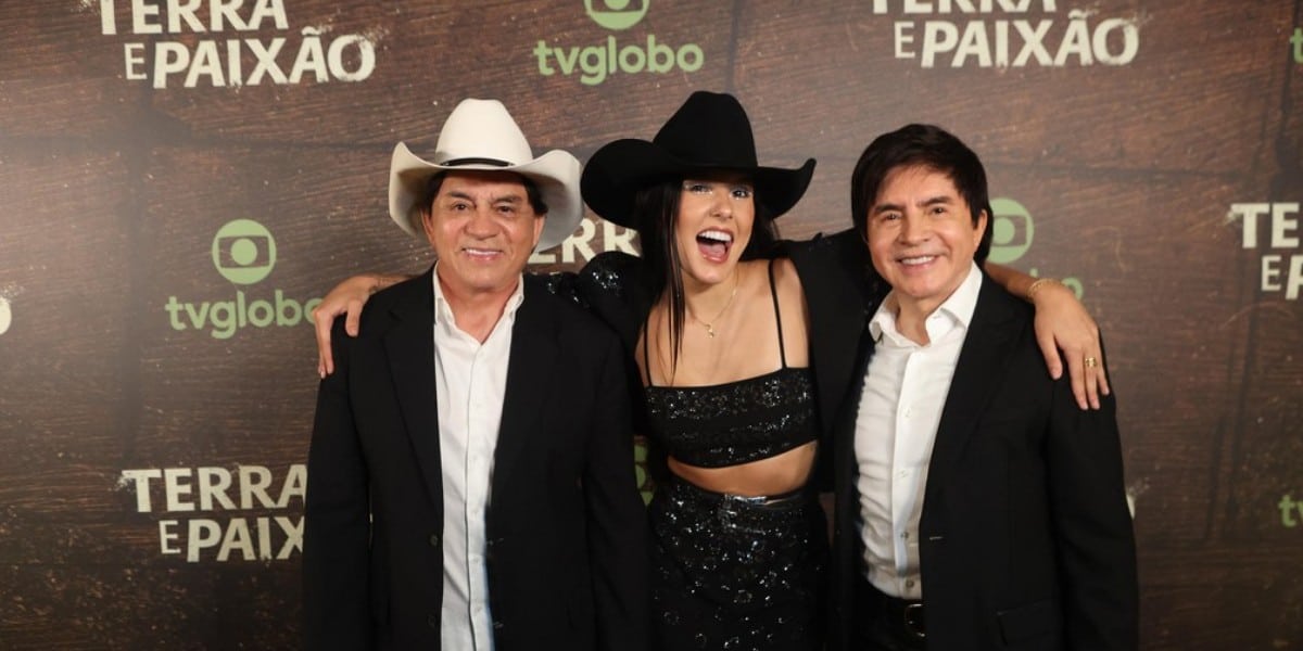 Abertura de Terra e Paixão contará com Chitãozinho & Xororó e Ana Castela (Foto: Globo/Reginaldo Teixeira)