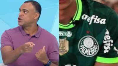 Imagem do post Denílson analisa desenvoltura de meia do Palmeiras e crava futura venda do craque: “Tem todo o perfil”