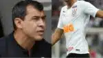 O ex técnico do Corinthians, Fábio Carille e sua cria revelada do Terrão (Fotos: Reprodução/ Marcello Zambrana/ AGIF/ Montagem)