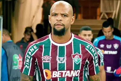 Imagem do post Felipe Melo, jogador do Fluminense, provoca torcida do Flamengo após goleada com título Carioca