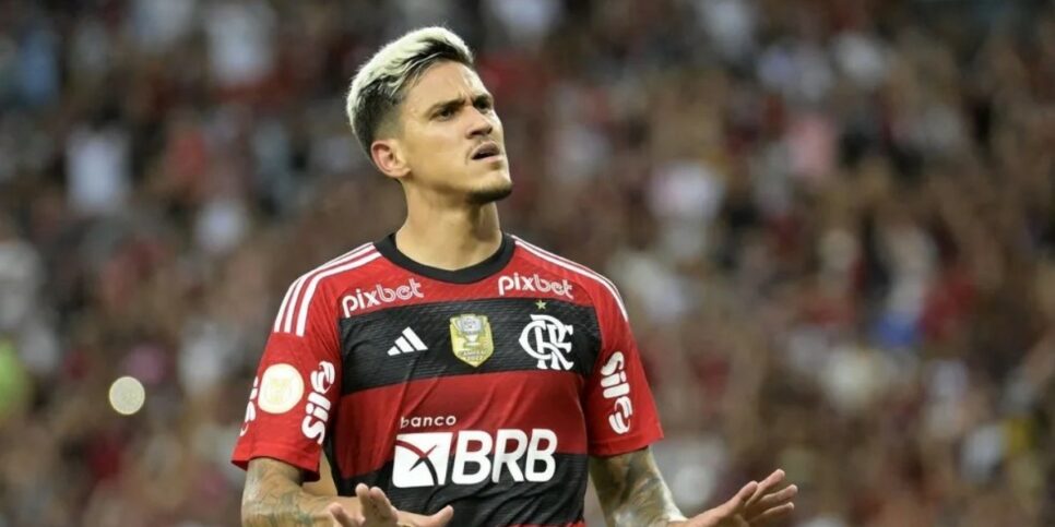 Jogador Pedro do Flamengo