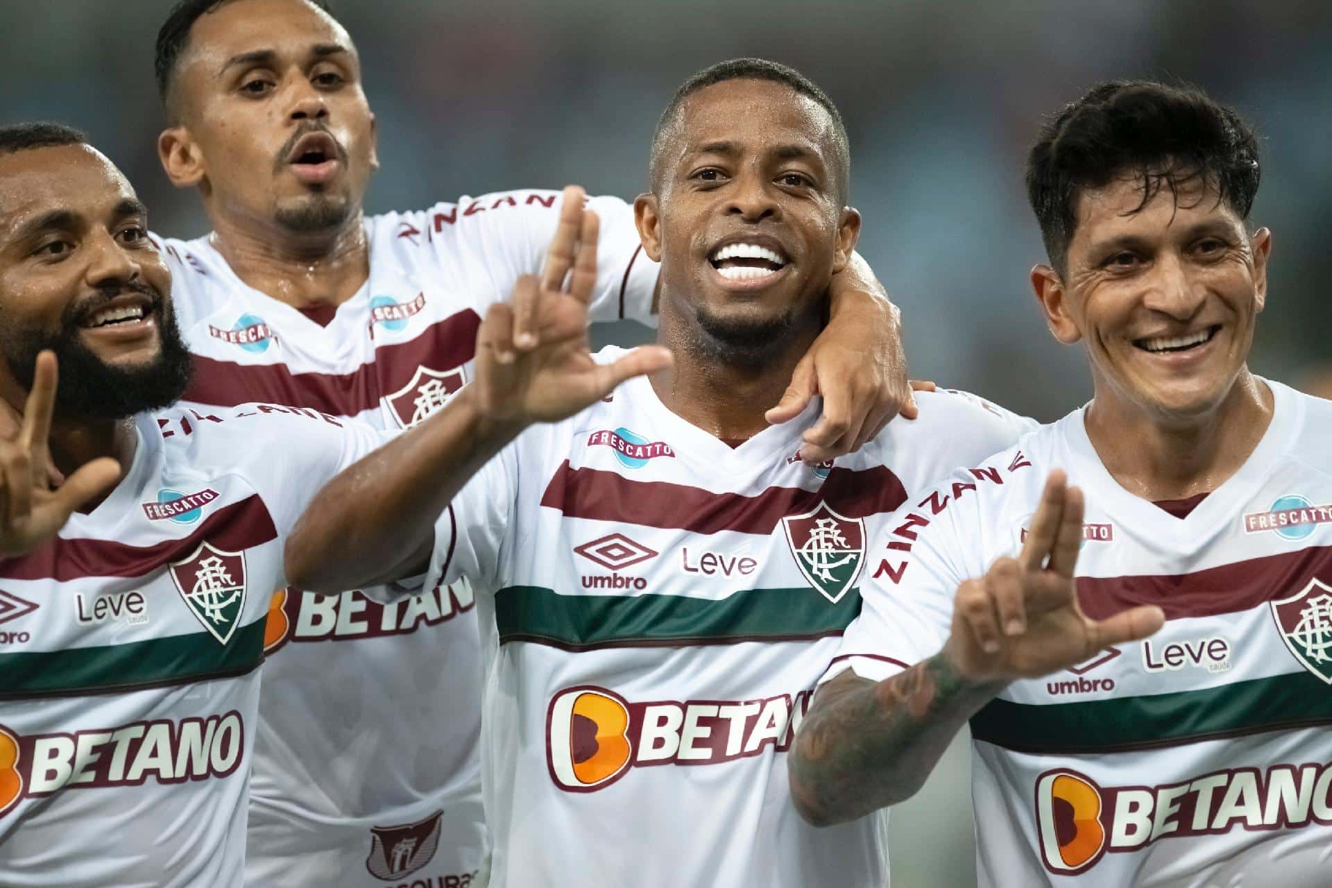 Fluminense venceu o Paysandu por 3 a 0 (Foto: Reprodução)