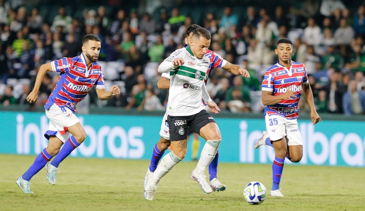 Coritiba perdeu em casa para o Fortaleza pelo Campeonato Brasileiro 2023