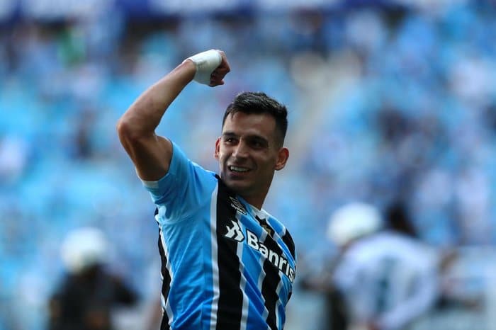 Franco Cristaldo não tem interesse em deixar o Grêmio (Foto: Reprodução)