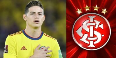James Rodríguez é procurado pelo Internacional (Foto: Reprodução / Internet / Montagem HoraDoBenefício)